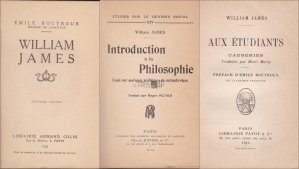 William James. Introduction a la Philosophie. Aux etudiants / William James. Introducere in psihologie. Studentilor