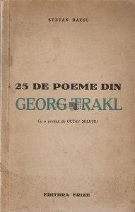 25 de poeme din Georg Trakl