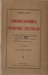 Umanitarismul si internationala intelectualilor
