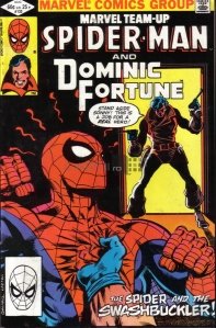 Marvel Team-up Starring Spiderman and Dominic Fortune
