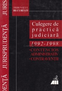 Culegere de practica judiciara 1992-1998