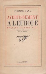 Avertissement a l'Europe / Avertizare pentru Europa