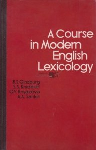 A Course in Modern English Lexicology