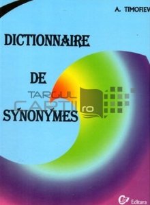 Dictionnaire de synonymes / Dictionar de sinonime