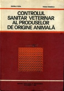 Controlul sanitar veterinar al produselor de origine animala