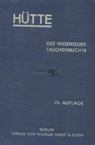 Hutte des Ingenieurs Taschenbuch