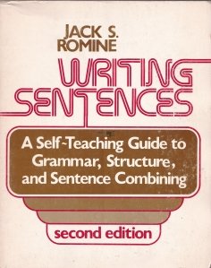 Writing Sentences / Scrierea propozitiilor