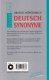 Deutsch Synonyme / Dictionar de sinonime germane