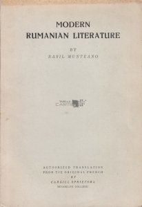 Modern rumanian literature