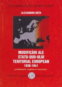 Modificari ale statu-quo-ului teritorial european 1938-1941
