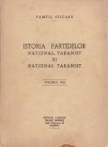 Istoria partidelor National, Taranist si National Taranist