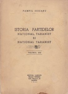 Istoria partidelor National, Taranist si National Taranist