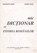 Mic dictionar de istoria romanilor