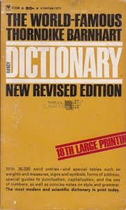 The Thorndike Barnhart Handy Dictionary