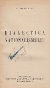 Dialectica nationalismului