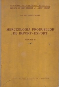 Merceologia produselor de import-export