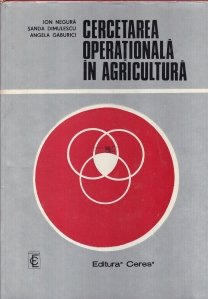Cercetarea operationala in agricultura