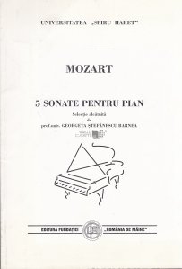 5 sonate pentru pian