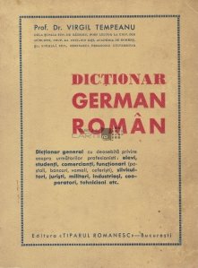 Dictionar german - roman