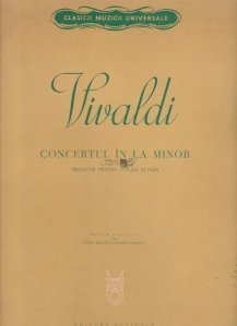 Vivaldi concertul in La minor