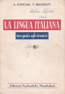 La lingua italiana / Limba italiana