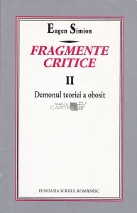 Fragmente critice