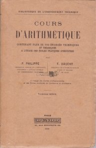 Cours D'arithmetique / Curs de aritmetica