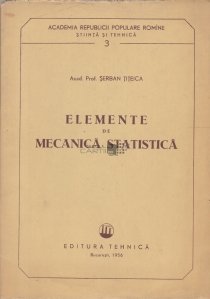 Elemente de mecanica statistica
