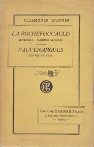 Reflexions sentences et maximes morales de La Rochefoucauld