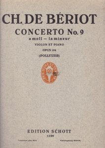 Concerto no. 9 / Concert nr 9 / Viara si pian