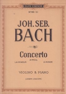 Concerto / Concert in minor pentru vioara si orchestra