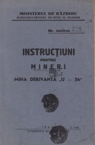 Instructiuni pentru mineri