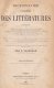 Dictionnaire Universel Des Litteratures / Dictionar universal al literaturii