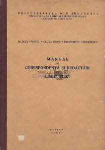 Manual de corespondenta si redactari in limba rusa